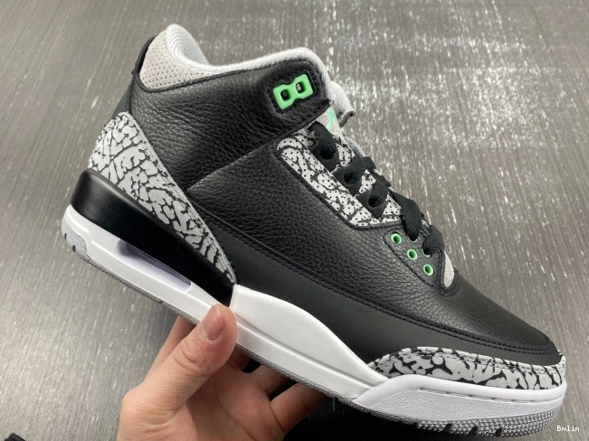 Bmlin Air Jordan Green Glow CT8532-031 3 0710